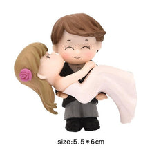 Load image into Gallery viewer, 1 pair Cute Lovers Couple Figurines Miniature Craft with Guitar Ornament Fairy Garden Decor home decoration accessories