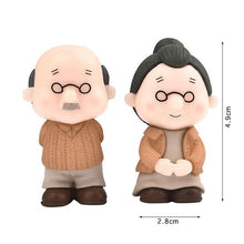 Load image into Gallery viewer, 1 pair Cute Lovers Couple Figurines Miniature Craft with Guitar Ornament Fairy Garden Decor home decoration accessories
