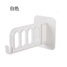 Load image into Gallery viewer, GUANYAO foldable Key Decorative Hooks Multi-function Door Hooks strong adhesive hanger storage rack coat hooks Creative Solid